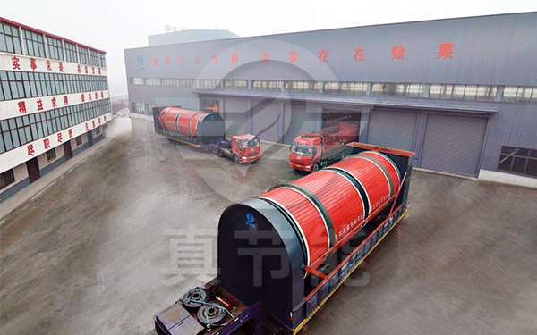 藥渣烘干機運輸現場 藥渣烘干機運輸現場